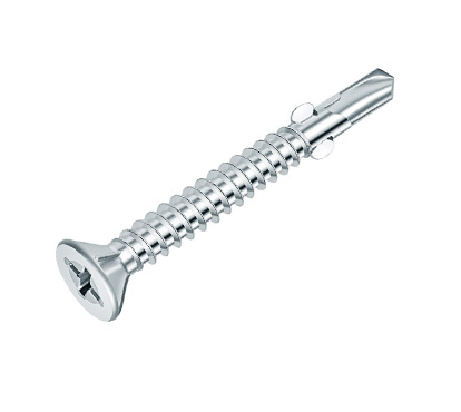 Tornillo Lamina C Plana Philip P Broca-aletas Con Nervadura Zincado